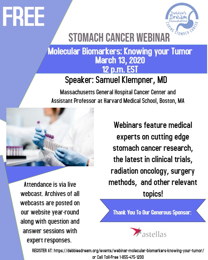 2019.12.30 Molecular Biomarkers Webinar 2020 - FINAL 2019.12.30 Molecular Biomarkers Webinar 2020 - FINAL