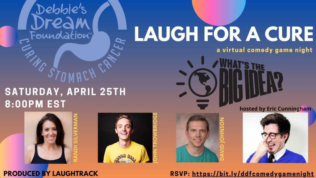 DDF's Laugh For A Cure  Virtual Comedy Game Night